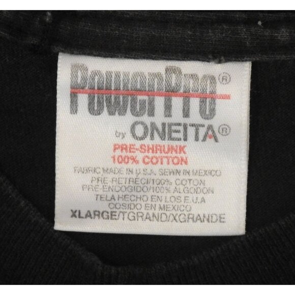 Vintage 1997 Chiller Theatre Spring Expo Horror Monster Montage XL T-shirt - Picture 4 of 6